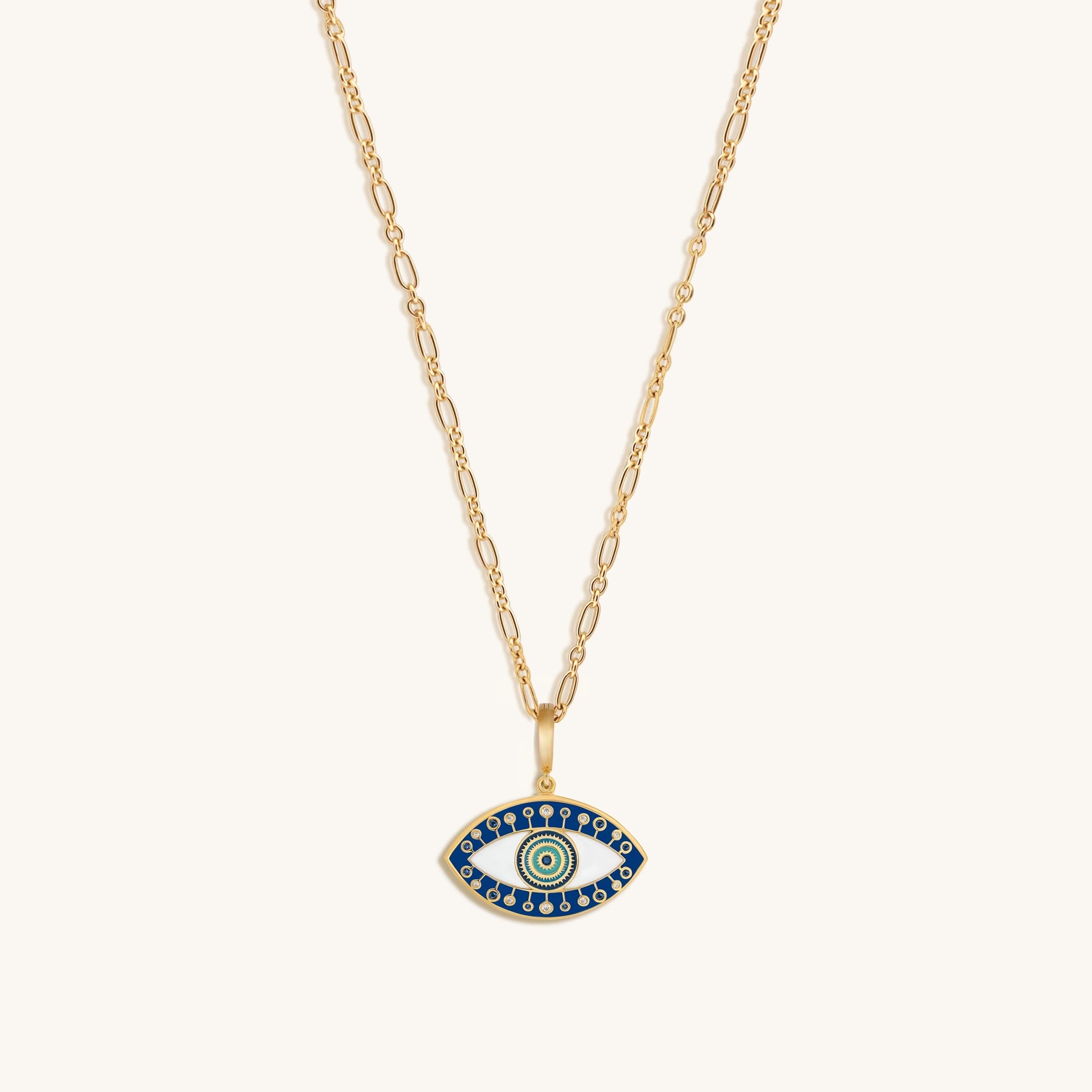 LIMITED EDITION: Unwavering Acceptance Evil Eye Charm Necklace